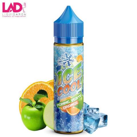 POMME VERTE ORANGE 50ML - ICE COOL BY LIQUIDAROM