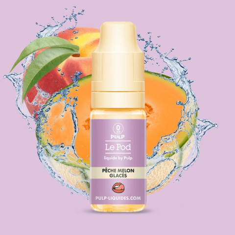 PCHE MELON GLACS 10ML - POD BY PULP NIC SALT