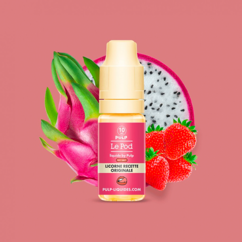 LICORNE RECETTE ORIGINALE 10ML - POD BY PULP NIC SALT