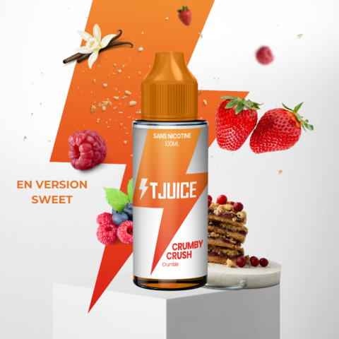 CRUMBY CRUSH 100ML - TJUICE NEW COLLECTION