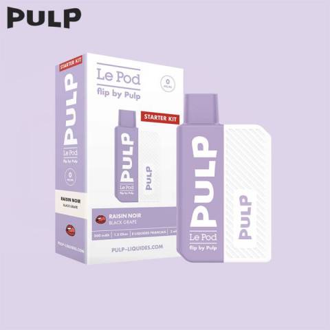 STARTER KIT RAISIN NOIR 2ML - POD FLIP BY PULP
