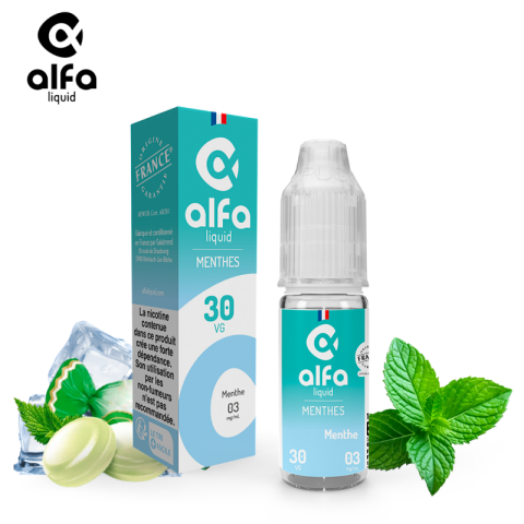 ALFALIQUID FRAICHEUR - MENTHE 10ML