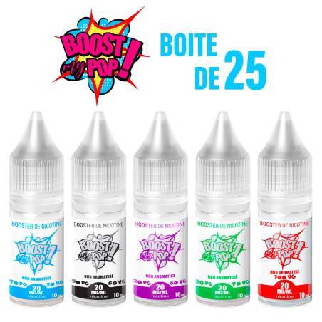 Booster Boost my Pop 20MG - Boite de 25 flacons VG