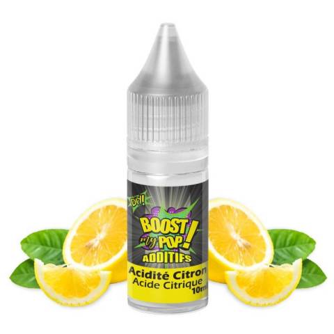 Additif Boost My Pop - Acidit Citron 10ml