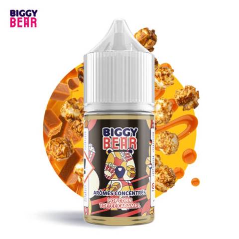 Concentr Pop Corn Toffee Caramel 30ml - Biggy Bear