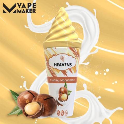 CREAMY MACADAMIA 50ML - HEAVENS BY VAPE MAKER